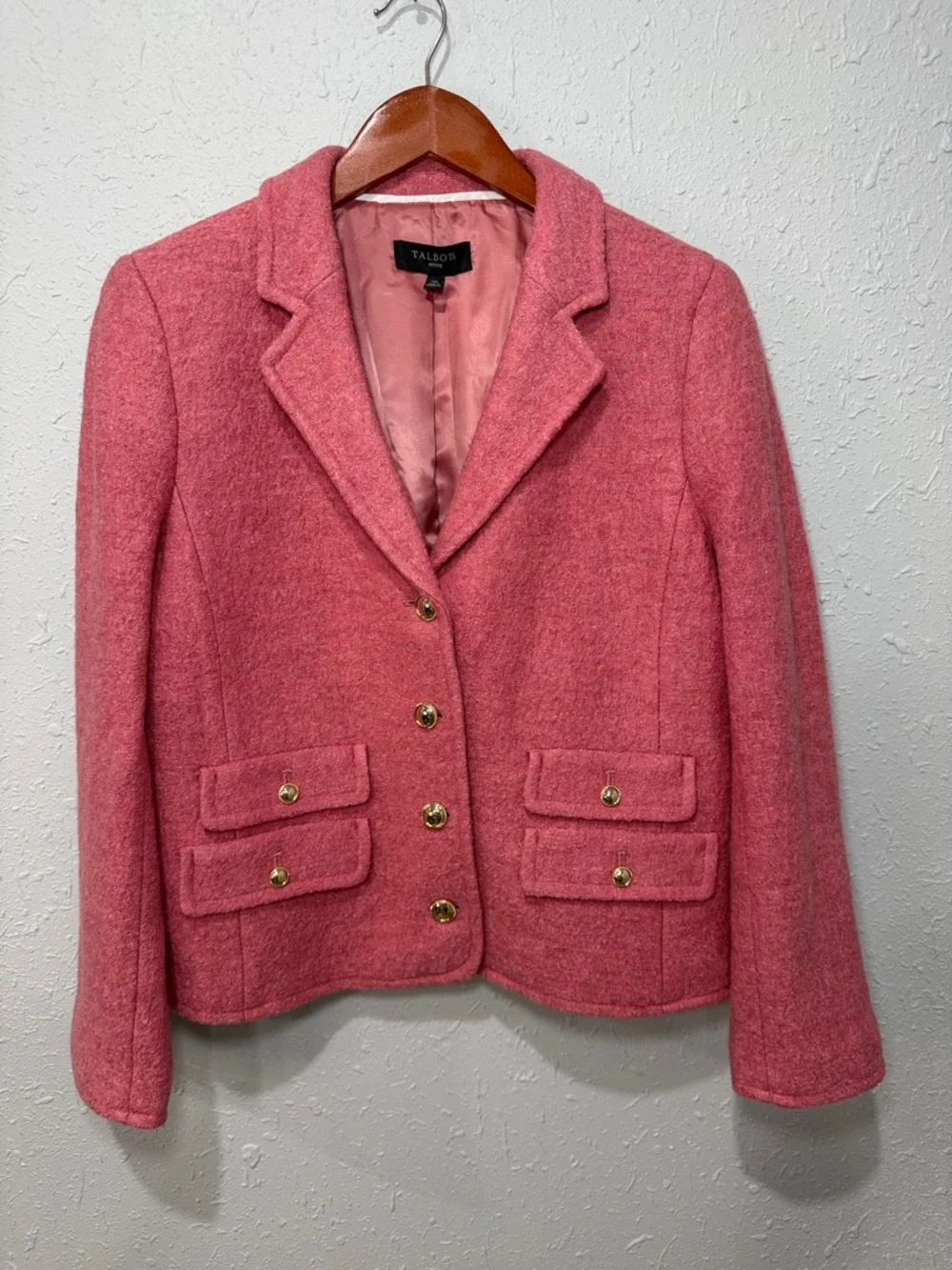 Talbots structured boxy